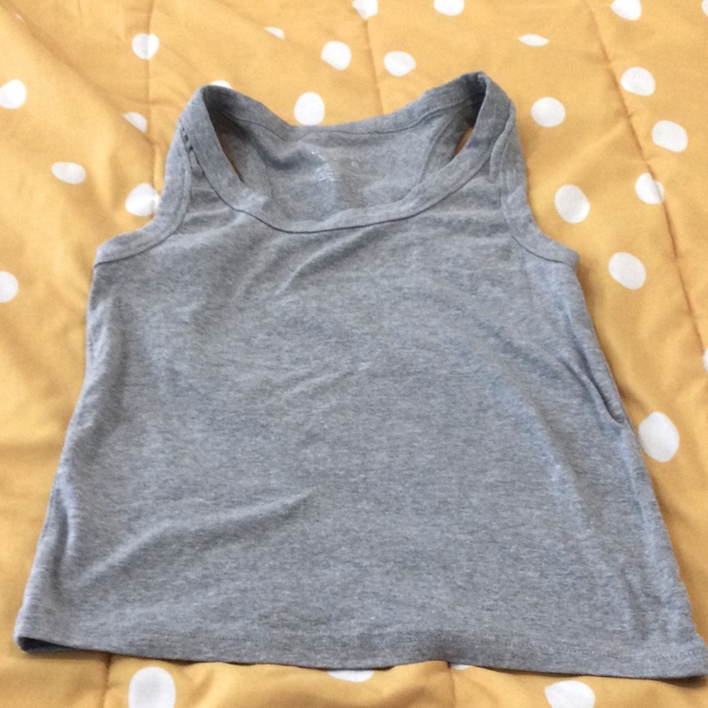 Gray tank top size medium